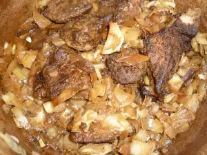 Fried Pork Liver with Onions