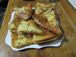 Eggy Bread with Bacon