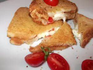 Eggy Bread with Savory Filling