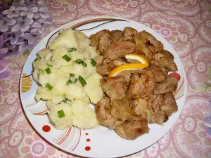 Fried Pork with Lots of Onions