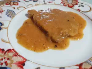 Tender Pork Chops in Wine Sauce