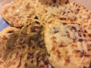 Easy Flatbread on a Grill Pan