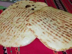 Quick Flatbread in a Grill Pan