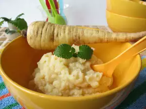 Baby Puree from Parsnips