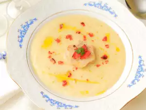 Parsnip and Potato Cream Soup