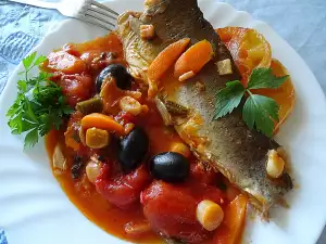 Pan-Fried Trout in Tomato Sauce