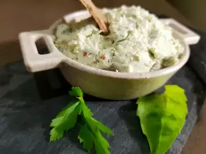 Goat Cheese Pate with Herbs and Nuts