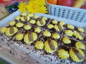 Ladyfingers, Whiskey and Dark Chocolate Pastries