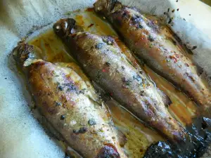 Roasted Trout in Marinade