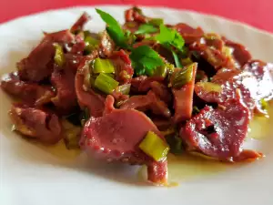 Wonderful Duck Gizzards Appetizer