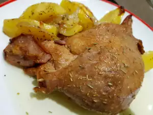 Duck with Pears and Potatoes