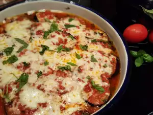 Oven-Baked Eggplant with Mozzarella