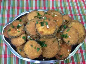 Oven-Baked Crispy Breaded Eggplant