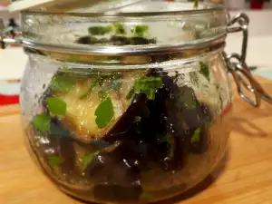 Quick Marinated Eggplants