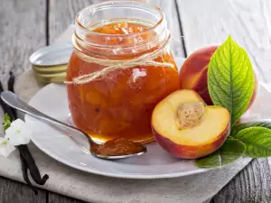 Oven Baked Peach Jam