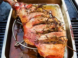 Spiked Leg of Lamb