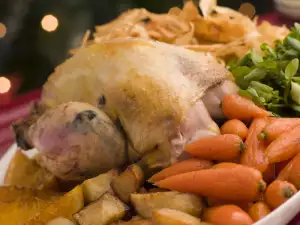 Stuffed Roasted Pheasant