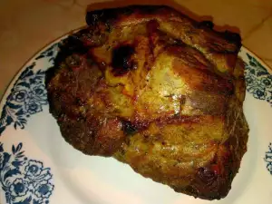 Roast Pork Leg with Thyme