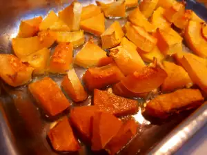 Roasted Peeled Pumpkin