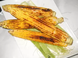 Grilled Corn with Butter