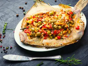 Butterflied Baked Fish with Lemon and Herbs