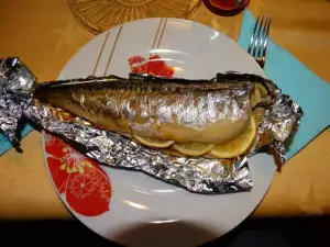 Baked Mackerel in Foil