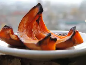 Roasted Pumpkin with the Skin