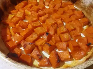 Diced Baked Pumpkin