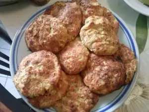 Baked Zucchini, Egg and White Cheese Patties