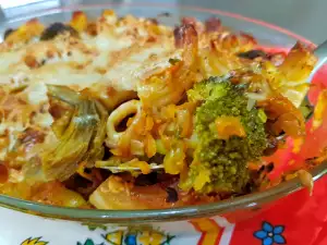 Oven-Baked Macaroni with Vegetables