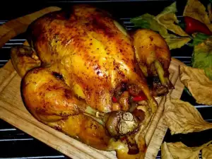 Roasted Stuffed Chicken