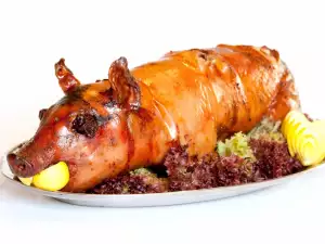 Roasted Stuffed Pig