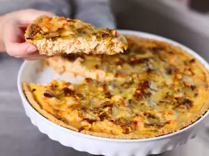 Baked Dish of Rice and Fish