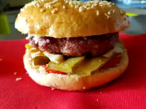 Burgers with Homemade Buns