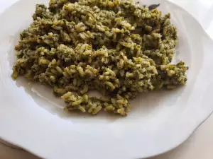 Risotto with Coriander Pesto