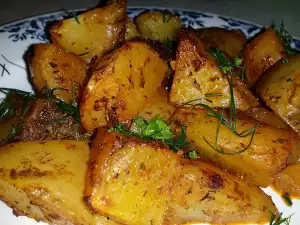 Spicy Potatoes in Foil