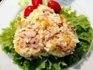 Pilaf with Turkey and Saffron