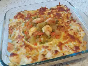 Oven-Baked Chicken Breasts with Bechamel