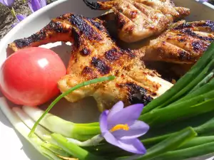 Charcoal-Cooked Spring Chicken