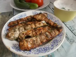 Chicken Fillet with Dill, Mustard and Garlic Sauce