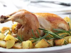 Chicken with rosemary