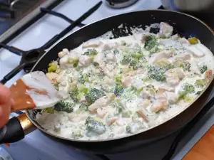 Chicken with Broccoli and Mushrooms