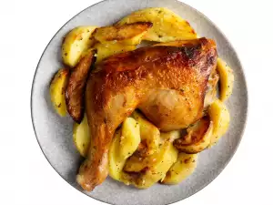 Village-Style Oven-Baked Chicken with Potatoes