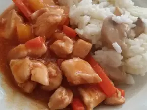 Chicken in Sweet and Sour Sauce