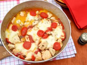 Pan-Fried Chicken with Tomato Sauce