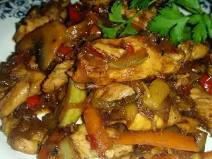 Chinese-Style Chicken with Vegetables