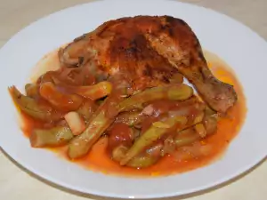 Chicken with Okra