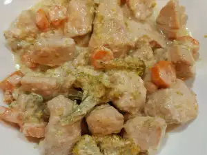 Creamy Chicken and Broccoli