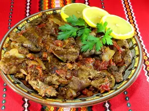 Chicken Livers with Onion