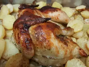 Chicken with Potatoes and White Wine